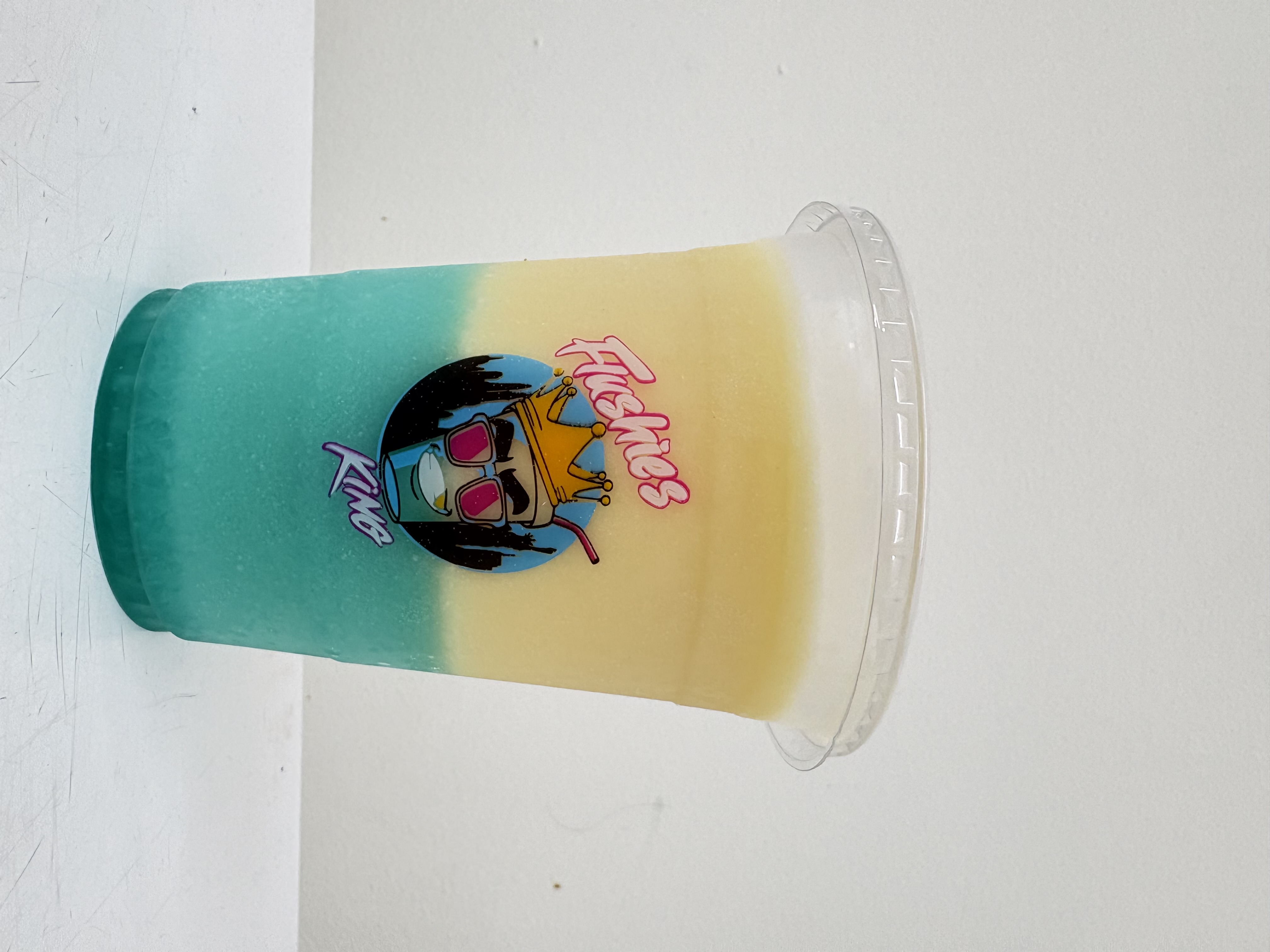 Blue Surfer (Blueberry Piña Colada)